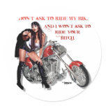 Ride your BITCH stickers
