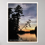 Rideau Lakes Sunset - Eastern Ontario posters
