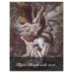Rider Of A Giant Snake Attack By Johann Heinrich F flyers