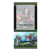 RIDERS IN THE STORM - detail ,Photo Card