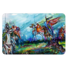 RIDERS IN THE STORM RECTANGULAR MAGNET