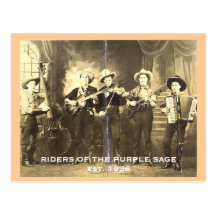 Riders of the Purple Sage. Postcards