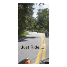 Ridin' Photo Card Template