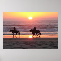 Ridin' The Sunset Posters