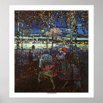Riding Couple by Wassily Kandinsky Posters