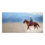 Riding in the Desert photo cards