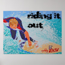 Riding It Out Print