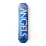 Riding on Angels Skate Boards
