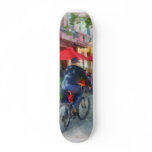 Riding Past the Cafe Skate Board Decks