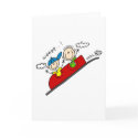 Riding The Rollercoaster Card
