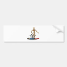 RidingASurfboard050111 Bumper Sticker