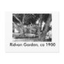 Ridvan Garden - ca. 1900 Post Card