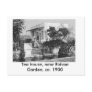 Ridvan Garden, Tea House, ca. 1900 Postcards
