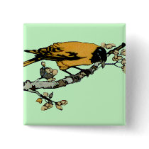 Rielaboration of Yellow Vintage Bird Illustration