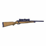 Rifle with Scope embroidered shirts