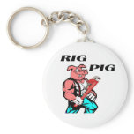 Rig Pig Keychain