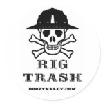 Rig Trash,  Oil Field Sticker