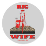 Rig Wife,Oil Field Wife,Oil Rigs,Big Oil,Derrick Sticker