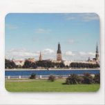 Riga (panoramic view) mousepads