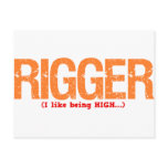 Rigger Job Description Postcard