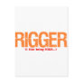 Rigger Job Description Postcards