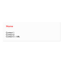 Rigger Personal Calling Card Business Card Templates