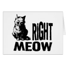 Right MEOW! Funny Evil Kitty