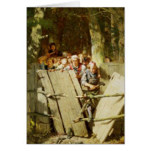 Right of Way Greeting Card