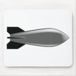 Right sideways pointed bomb mousepads