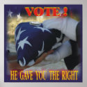 Right to Vote posters