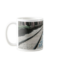 Right Track Quote on Photograph Mug