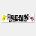 Right Wing Extremist Flags Bumper Stickers
