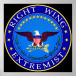 Right Wing Extremist Poster
