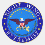 Right Wing Extremist Stickers
