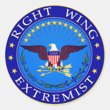 Right Wing Extremist Stickers