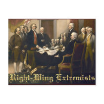 Right-Wing Extremists Post Card