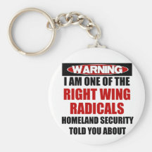 Right Wing Radical Keychains