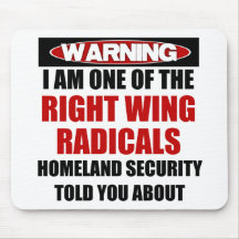 Right Wing Radical Mousepad