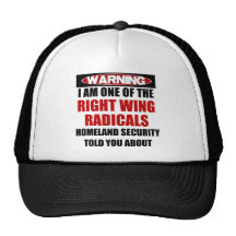 Right Wing Radical Trucker Hats