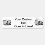 Rims Lug Nut Drumstick Toms Square Bumper Sticker