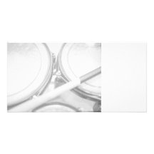 Rims Lug Nut Drumstick Toms washed out Customized Photo Card