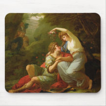 Rinaldo and Armida, 1771 (oil on canvas) Mousepads