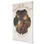 Rinaldo and Armida, from 'Gerusalemme Liberata' Gallery Wrapped Canvas