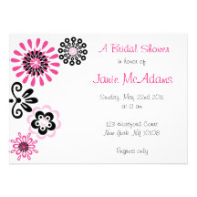 Ring around the Posie Personalized Invitation