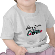 Ring Bearer Backhoe Shirts
