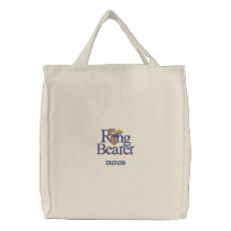 Ring Bearer Teddy Bear Canvas Bags