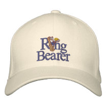 Ring Bearer Teddy Bear Baseball Cap