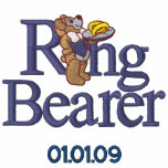 Ring Bearer Teddy Bear embroidered shirts