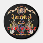 Ring Cycle Survivor Magnet