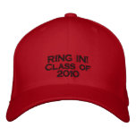 RING IN! 2010 Cap embroidered hats